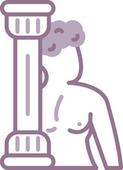 Myth Minimal Stroke Object vector