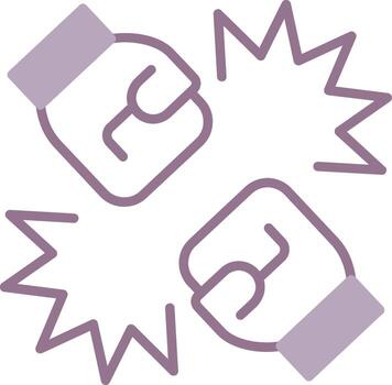 fight Core Frame Pattern vector