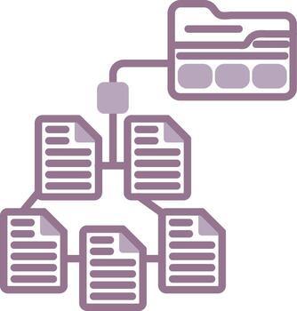 Taxonomy Balanced Visual Mark vector