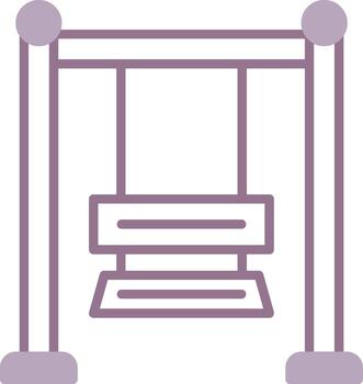 Swing Iconic Web Pattern vector