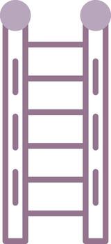 Ladder Futuristic Line Form vector