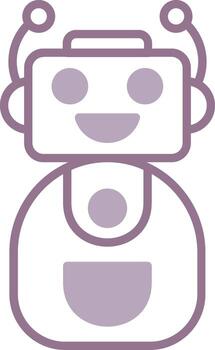 Bot Elegant Grid Block vector