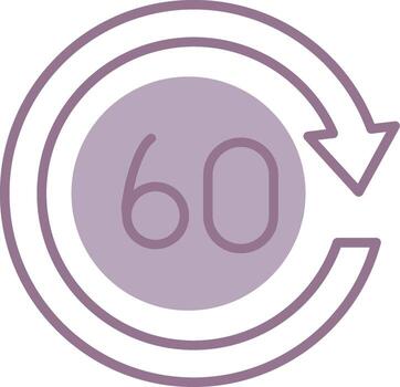 60 Days Shadowed Web Token vector