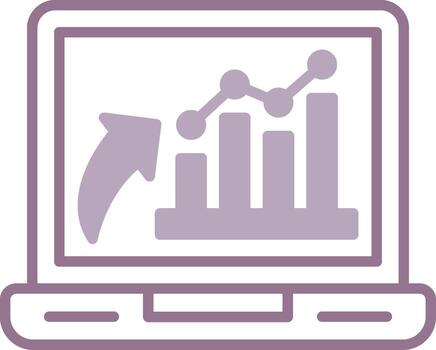 datos analítica suave cuadrícula marca vector