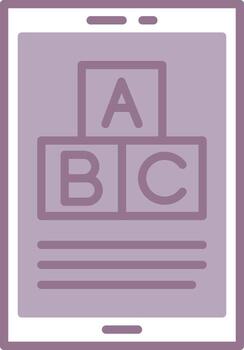 Blocks Vivid Frame Object vector