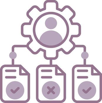 tarea crujiente marco Insignia vector