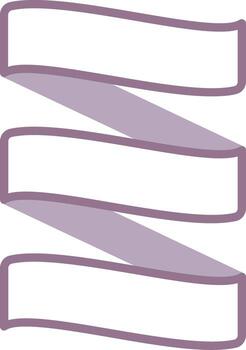 Zig Zag Minimal Stroke Object vector