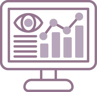 Data Visualization Sleek Design Module vector