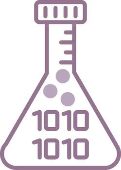 matraz degradado bosquejo unidad vector