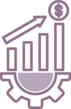 Progress Clean Grid Badge vector