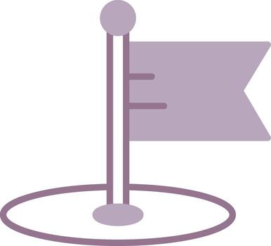 bandera agudo módulo vector