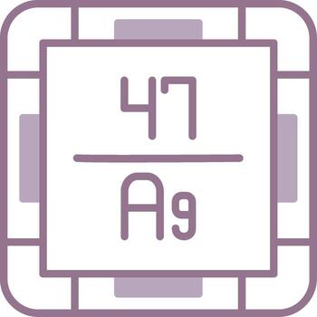 Silver Core Frame Pattern vector