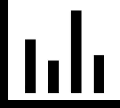 Bar Graph Icon Design vector