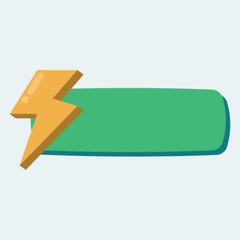 Fast Action Game Button vector