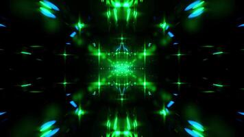 futurista resumen movimiento gráficos lazo video