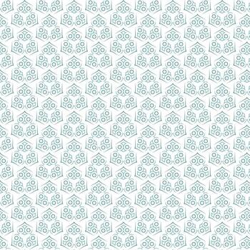 elegante geométrico sin costura modelo loseta resumen diseño en sutil colores vector