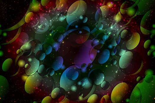 seamless pattern set abstract colorful halation background vector