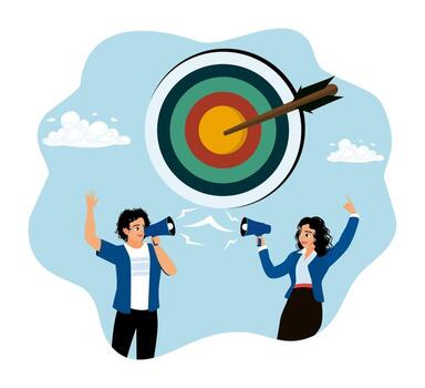 Team communication and target achievement vector