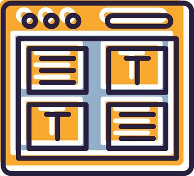 Web Design UI UX Layout Interface vector