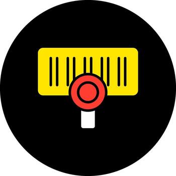 código de barras gino arriba escaneable producto carné de identidad código upc vector