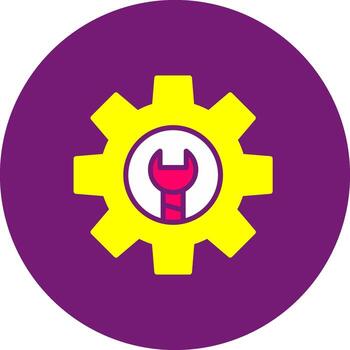 ajuste cuatro colores abajo preferencias configuración ajustes opciones vector