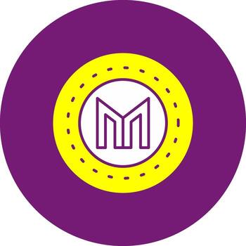 Maker lightest MKR Smart Contract DAO Crypto vector