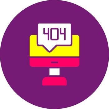 404 error más ligero no encontró página error roto enlace desaparecido página vector