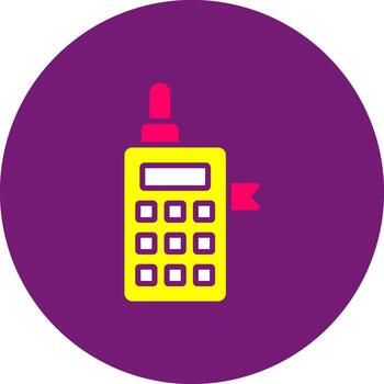 Walkie Talkies lightest Two Way Radio Communication Handheld Radio Transceiver vector