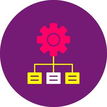 Hierarchy lightest Structure Organization Ranking Flowchart vector