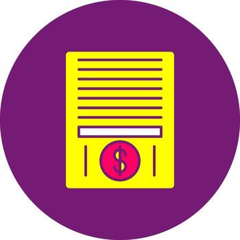 Financial Report lightest Statement Balance Sheet Ledger Summary vector