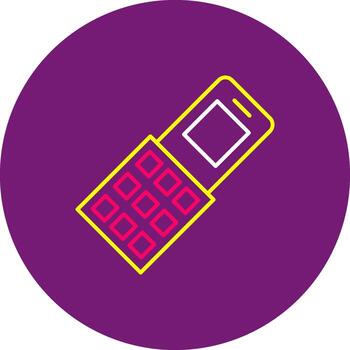 Tab Flat Icon Tablet Device Pad Portable Computer vector