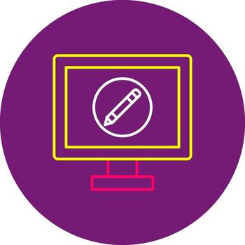 Edit Flat Icon Revise Modify Correct Adjust vector