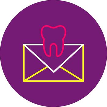 Mail Flat Icon Email Message Communication Inbox vector