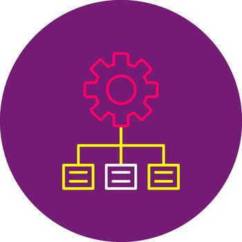 Hierarchy craftdesign Structure Organization Ranking Flowchart vector