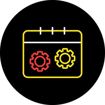 engranaje forrado de ajustes opciones configuración ajustes vector