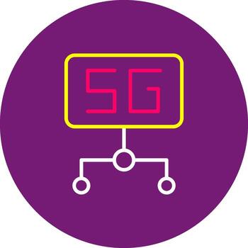 conexión forrado de enlace red Internet acceso vector