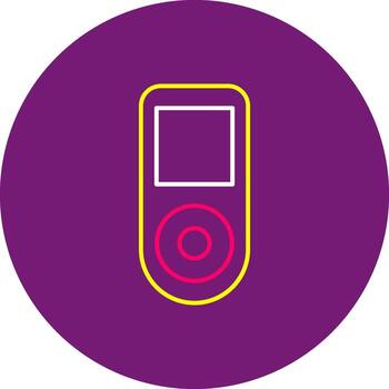 Phone Lined of Call Mobile Device Handset vector