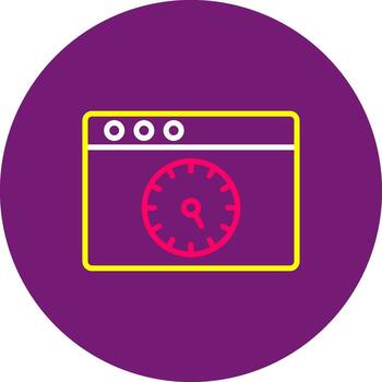 velocidad prueba forrado de Internet velocidad banda ancha red actuación prueba vector