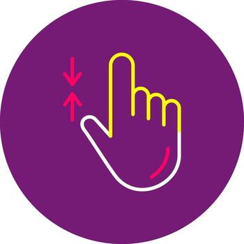 Zoom Out craftdesign Shrink Reduce Decrease Gesture vector