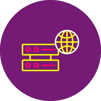 web hospedaje diseño artesanal hospedaje servidor web Servicio proveedor vector