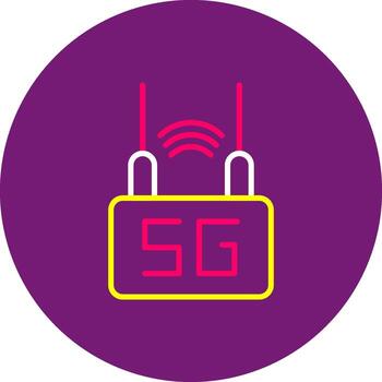 enrutador dispositivo diseño artesanal red cubo Internet puerta Wifi dispositivo acceso punto vector