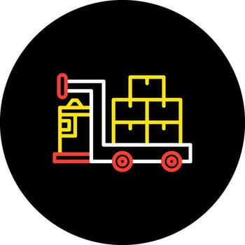 Agv Robot craftdesign Automated Guided Vehicle Robot Logistics Automation vector