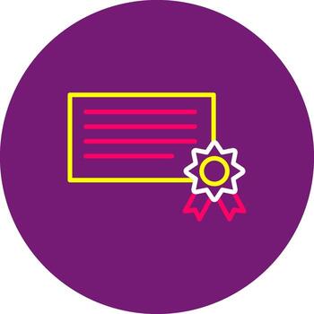 Certificate craftdesign Diploma Credential Verification Proof vector