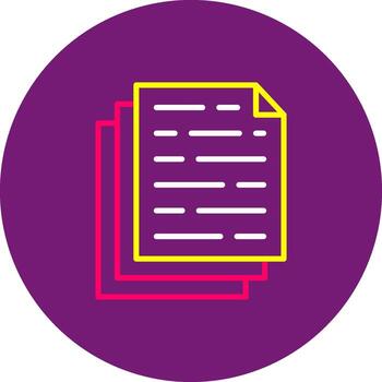 archivos diseño artesanal documentos registros datos carpetas vector