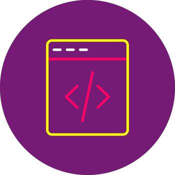 web codificación diseño artesanal programación desarrollo guion software vector