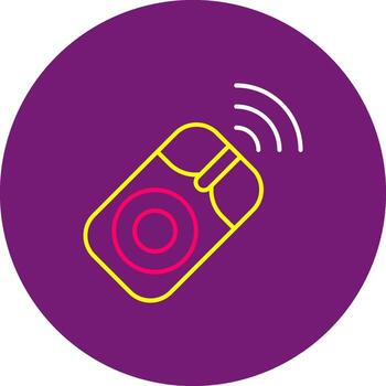 Wireless Mouse craftdesign Cordless Pointer Bluetooth Mouse Device Controller vector