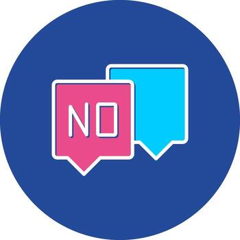 Say No craftdesign Decline Refuse Reject Deny vector