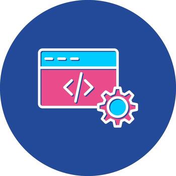 web desarrollo diseño artesanal codificación programación sitio web desarrollo vector