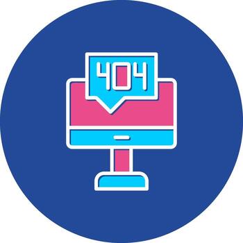 404 error diseño artesanal no encontró página error roto enlace desaparecido página vector