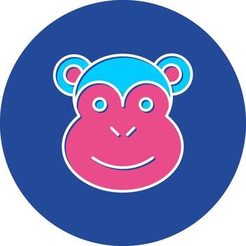 Monkey craftdesign Primate Ape Simian Chimp vector